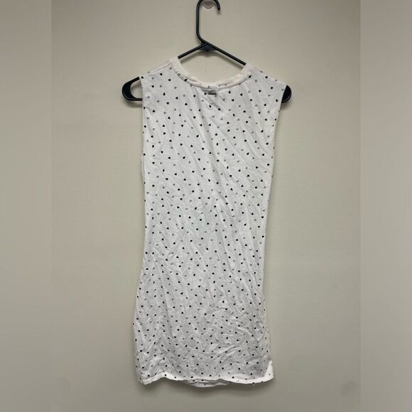 Volcom Women's White Last Drink Cutout Pullover Tie Waist Minidress Size L - Picture 6 of 7